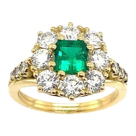 Colombian Emerald Rings - 1,671 For Sale on 1stDibs | colombian emerald ring for sale, natural ...