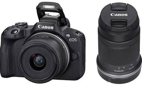 Canon EOS R50 Two Lens Kit APS-C Mirrorless Camera With