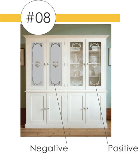 Kitchen Cabinet Glass Design # 8 - Africa Sandblast