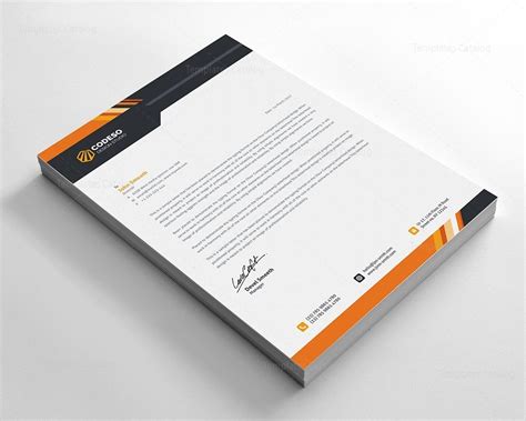 Stylish Business Letterhead ~ Graphic Prime | Graphic Design Templates