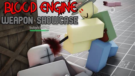 Roblox Blood Engine - Weapons Showcase - YouTube