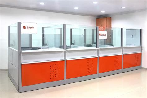 Bank interior design, Cash counter design, Counter design