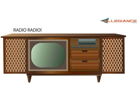 Antique Stereo and Television Vector - Download Free Vector Art, Stock ...