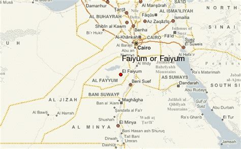 Al Fayyum Location Guide