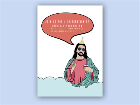 Jesus Invitation by Kateri Kramer on Dribbble