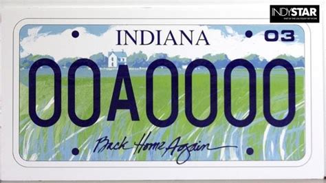 Indiana's new license plate design up for a vote