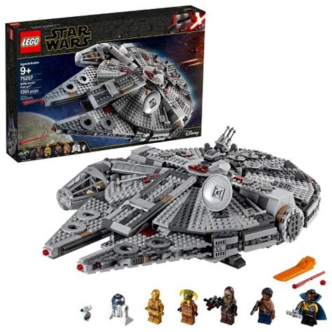 Lego Star Wars: The Rise Of Skywalker Millennium Falcon Building Kit ...