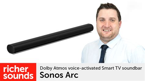 Product video: Sonos Arc Dolby Atmos voice-activated Smart TV soundbar ...