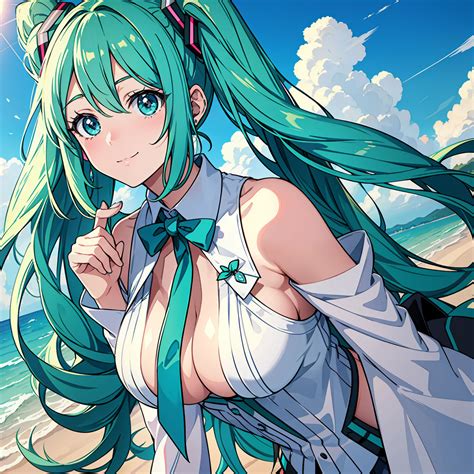 AI illustration Hatsune miku by yb5000 on DeviantArt