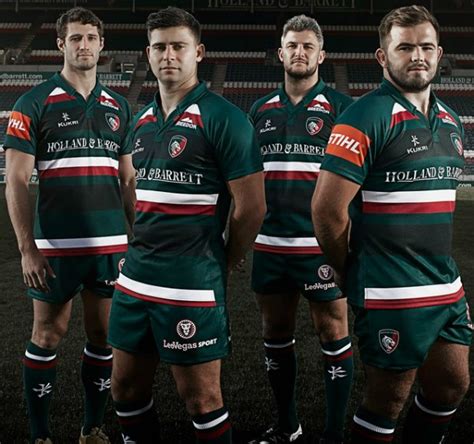 New Leicester Tigers Kukri Kit 2017-2018 | Tigers Rugby Home Away Shirt 17-18 | New Rugby Kits