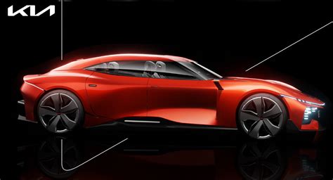 Kia EV6 Four-Door Coupe Render Makes For An Electrifying Stinger Replacement | Carscoops