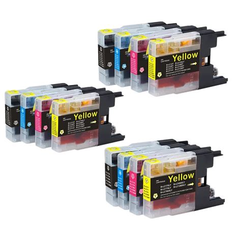 compatible FOR Brother LC12 LC40 LC71 LC73 LC75 LC400 LC1220 LC1240 Ink Cartridge For Brother ...