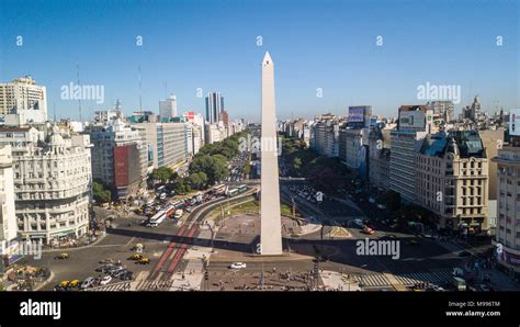 Obelisco de Buenos Aires or Obelisk of Buenos Aires, Buenos Aires ...