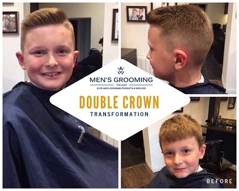 Haircuts for boys: Double crown transformation | Mens Grooming Ireland