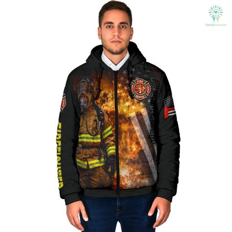 Phoenix Arizona Fire Rescue Department Firefighters Duty Hooded Jacket ...