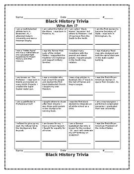 Black History Trivia Quiz U.S.A Game Room Toys & Games etna.com.pe