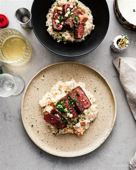 Lobster Risotto with Reverse Seared Steak Recipe | The Feedfeed