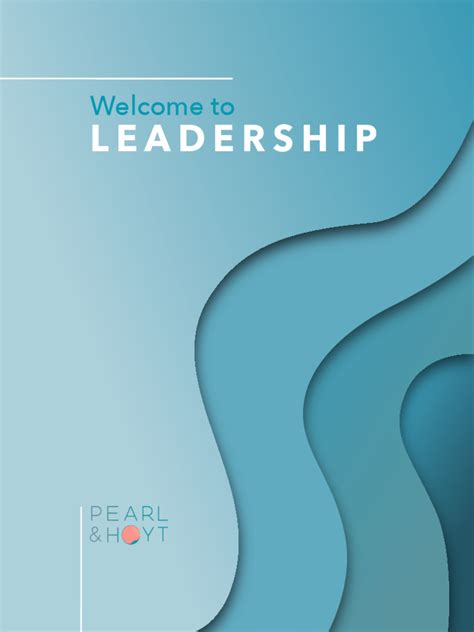 Pearl Hoyt Leadership Manual | PDF | Goal | Leadership