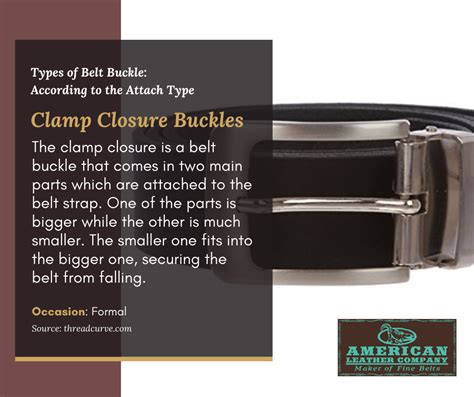 Types of Belt Buckle: According to the Attach Type | Types of belt buckles, Belt buckles, Buckle