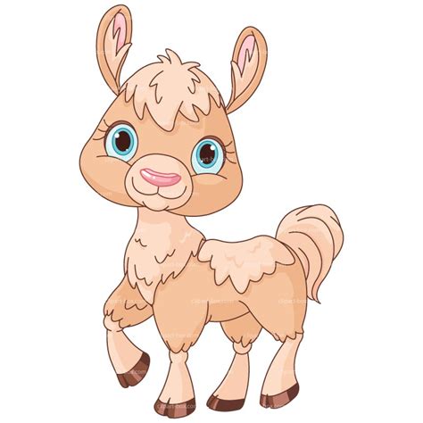 Baby Llama Clipart | Free download on ClipArtMag