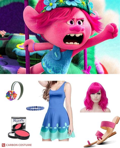 Poppy from Trolls World Tour Costume | Carbon Costume | DIY Dress-Up Guides for Cosplay & Halloween