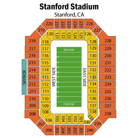 Stanford Stadium Seating Chart | Cabinets Matttroy