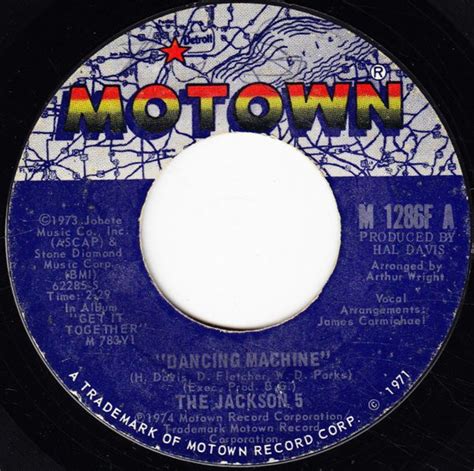 The Jackson 5 – Dancing Machine (1974, Pitman Pressing, Vinyl) - Discogs