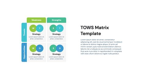 TOWS Matrix Template PPT - Free Download | HiSlide.io