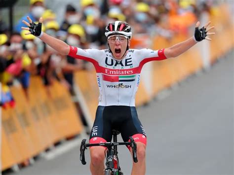 UAE Team Emirates’ Tadej Pogacar wins ninth stage of Tour de France ...