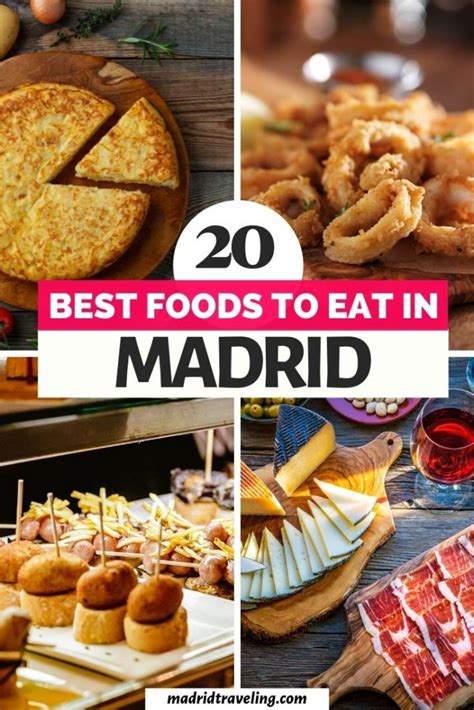 Top 20 Spanish Foods you MUST Try in Madrid | Madrid food guide