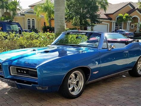 1968 Pontiac GTO Convertible sold at Mecum Kissimmee (2020) - CLASSIC.COM