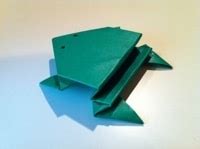 Origami Jumping Frog Instructions and Diagrams