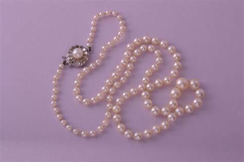 Vintage 50's Pearl Necklace With A Silver Clasp 360g | Amanda Appleby