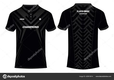 Sports Polo Shirt Jersey Design Vector Template Sports Jersey Concept ...