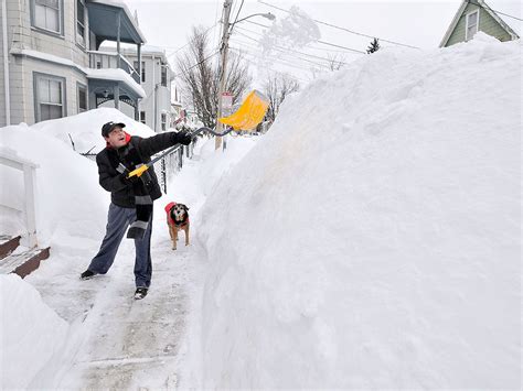 Boston Blizzard Leaves Massive Snow: Time-Lapse Video