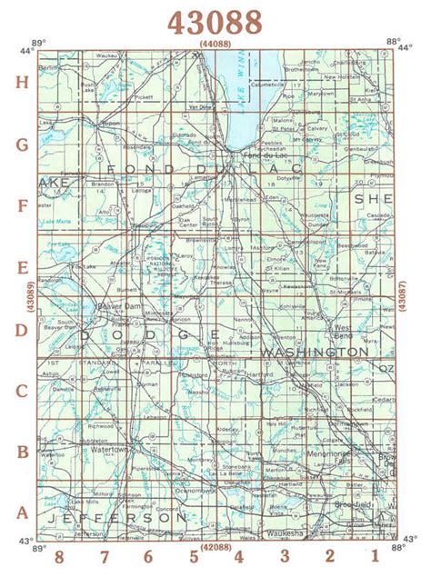 TheMapStore | USGS Wisconsin Topographic Maps