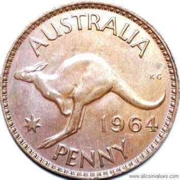 1964 Australian penny value