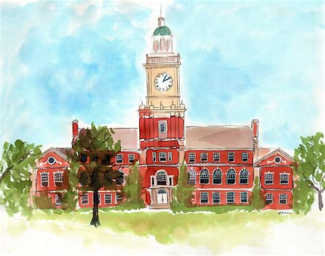 "Howard University - Founders Library" by Veronica Jamison | Redbubble