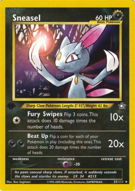 Top 6 Pokémon Cards: Neo Genesis Expansion - HobbyLark