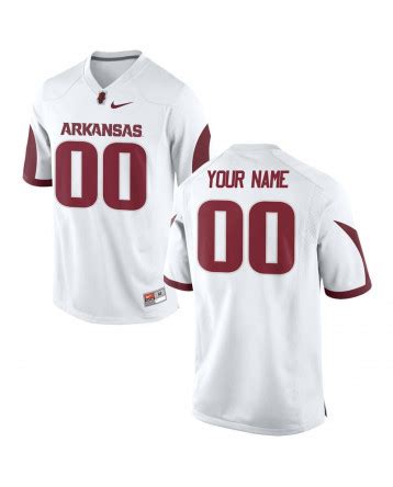 Arkansas Razorbacks Customized Football Jersey - ShopCollFootball