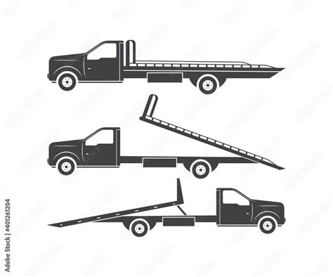 Rollback Truck SVG, Rollback Tow Truck SVG, Clip art Rollback Truck ...