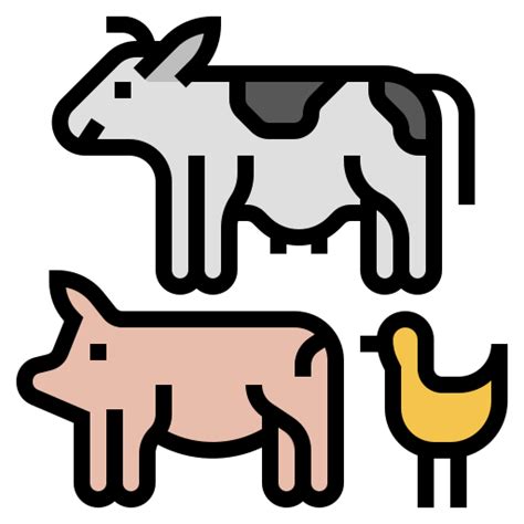 Livestock - Free animals icons