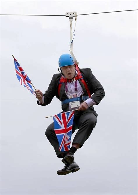 PsBattle: Boris Johnson hanging on a zipline : r/photoshopbattles