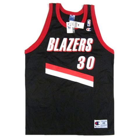 Vintage Rasheed Wallace Portland Blazers Jersey NWT Trailblazers 90's ...