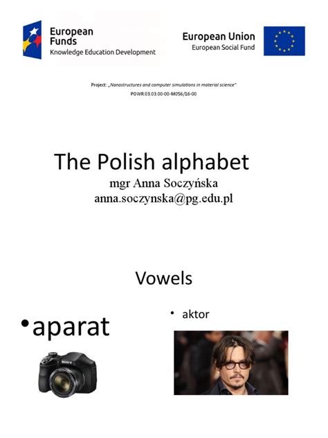 The Polish Alphabet I | PDF