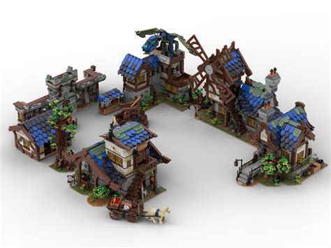 Medieval Town Bundle - Alternative build 21325