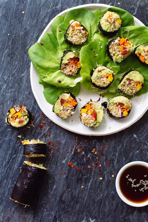 Easy, Delicious Veggie Sushi Rolls Recipe | Nutrition Stripped