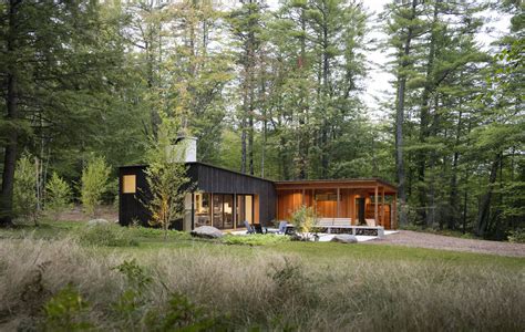 Modern Cabin w/Loft Architectural Plans - Custom Vacation House ...