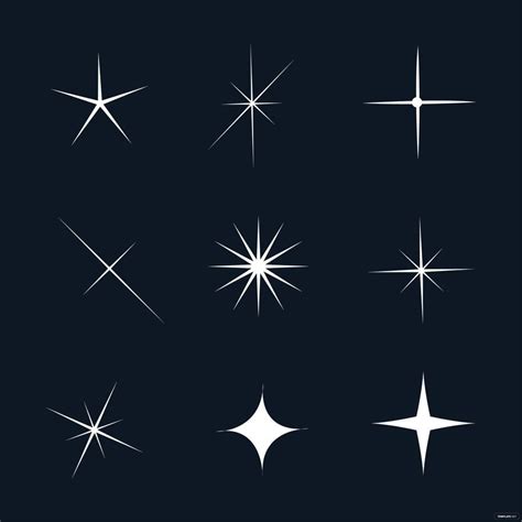 Diamond Sparkle Vector in Illustrator, SVG, JPG, EPS, PNG - Download ...