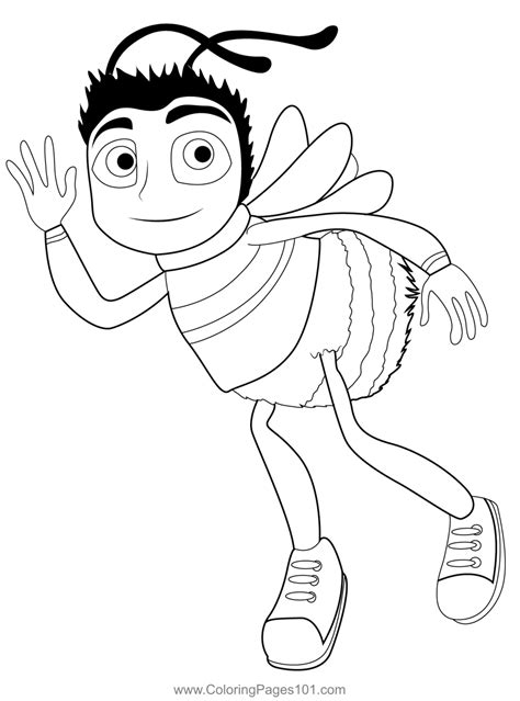 The Barry B. Benson Bee Coloring Page Bee Coloring Pages, Printable ...